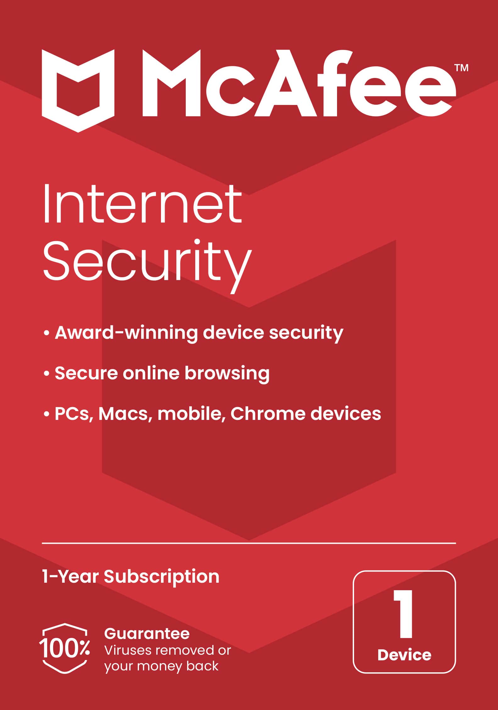 McAfee Internet Security 1 device