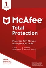 McAfee Total Protection 1 apparaat